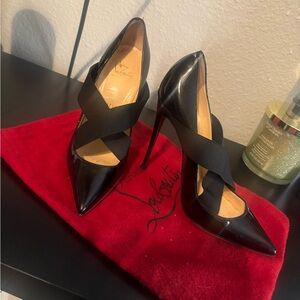 Christian Louboutin “red bottoms” ladies  shoes, in good condition